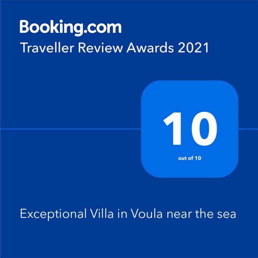Exceptional Villa In Voula Near The Sea Athen Eksteriør bilde
